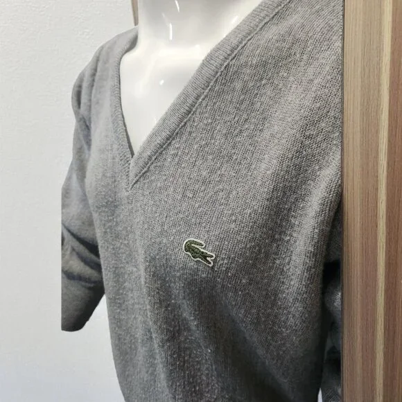 2/20$ 💜 Vintage Lacoste Long Sleeve Shirt - Picture 5 of 8